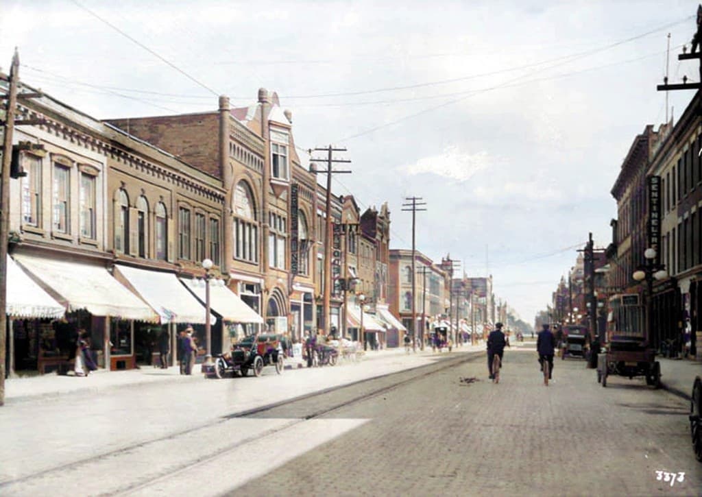 Historic downtown Woodstock
